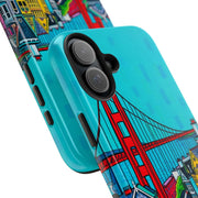San Francisco Pop Art Colorful City Tough Phone Case LavenderCeleste