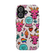 Queer Magic Pride Witchcore Tough Phone Case LavenderCeleste