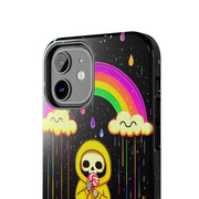 Rainbow Skeleton Lollipop Tough Phone Case LavenderCeleste