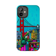 San Francisco Pop Art Colorful City Tough Phone Case LavenderCeleste