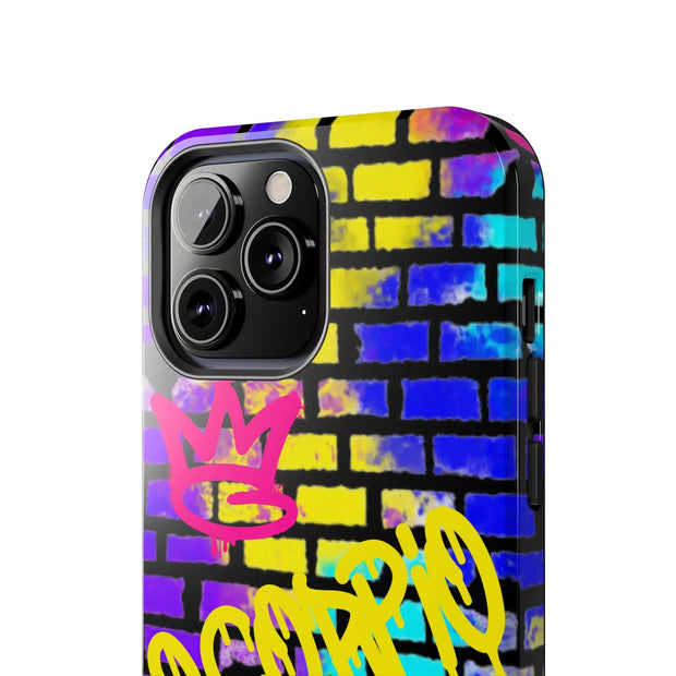 Scorpio Graffiti Wall Zodiac Tough Phone Case LavenderCeleste