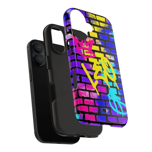 Leo Zodiac Graffiti Wall Tough Phone Case