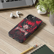 Kawaii Gothpunk Red Heart Tough Phone Case