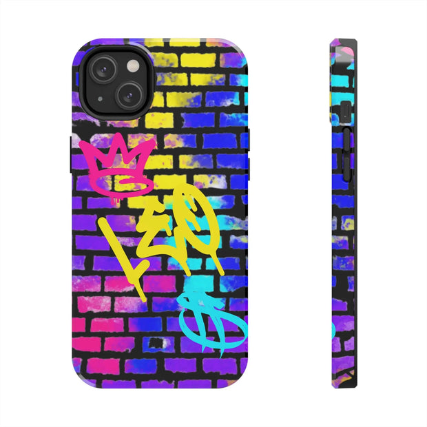 Leo Zodiac Graffiti Wall Tough Phone Case