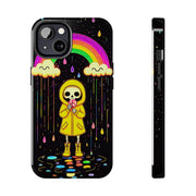 Rainbow Skeleton Lollipop Tough Phone Case LavenderCeleste