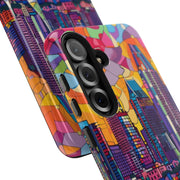 San Diego Skyline Pop Art Tough Phone Case LavenderCeleste