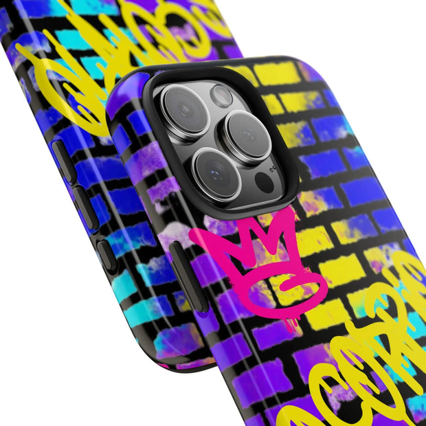 Scorpio Graffiti Wall Zodiac Tough Phone Case LavenderCeleste