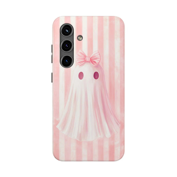 Pink Coquette Ghost Tough Phone Case LavenderCeleste