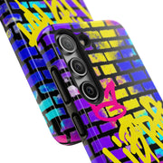 Libra Graffiti Wall Tough Phone Case – Vibrant Zodiac Street Art Design
