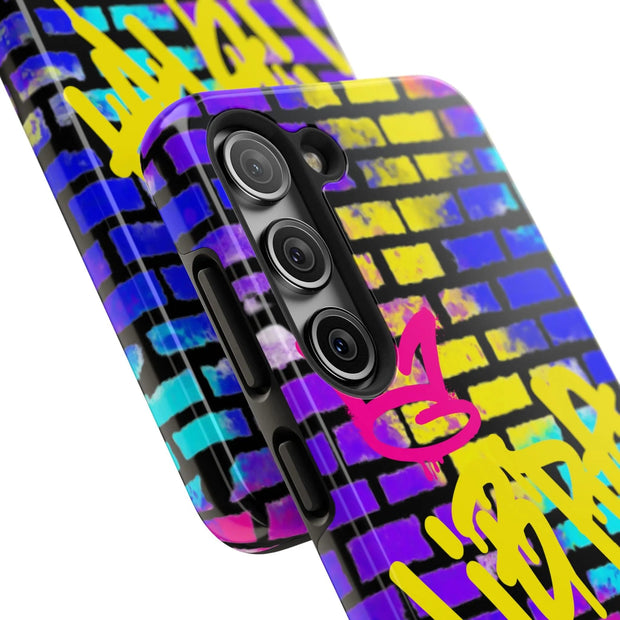 Libra Graffiti Wall Tough Phone Case – Vibrant Zodiac Street Art Design