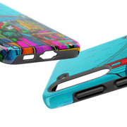 San Francisco Pop Art Colorful City Tough Phone Case LavenderCeleste