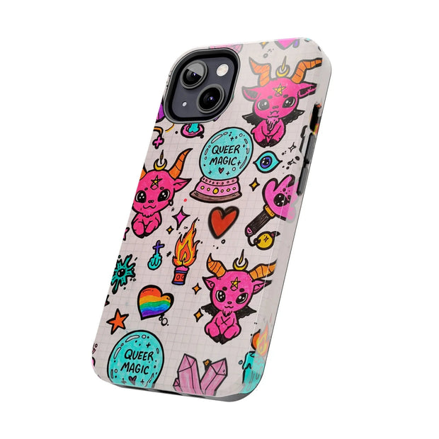 Queer Magic Pride Witchcore Tough Phone Case LavenderCeleste