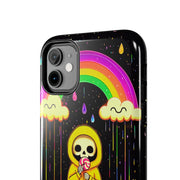 Rainbow Skeleton Lollipop Tough Phone Case LavenderCeleste