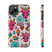 Queer Magic Pride Witchcore Tough Phone Case LavenderCeleste