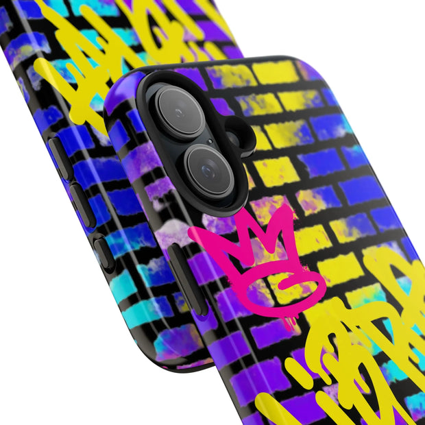 Libra Graffiti Wall Tough Phone Case – Vibrant Zodiac Street Art Design