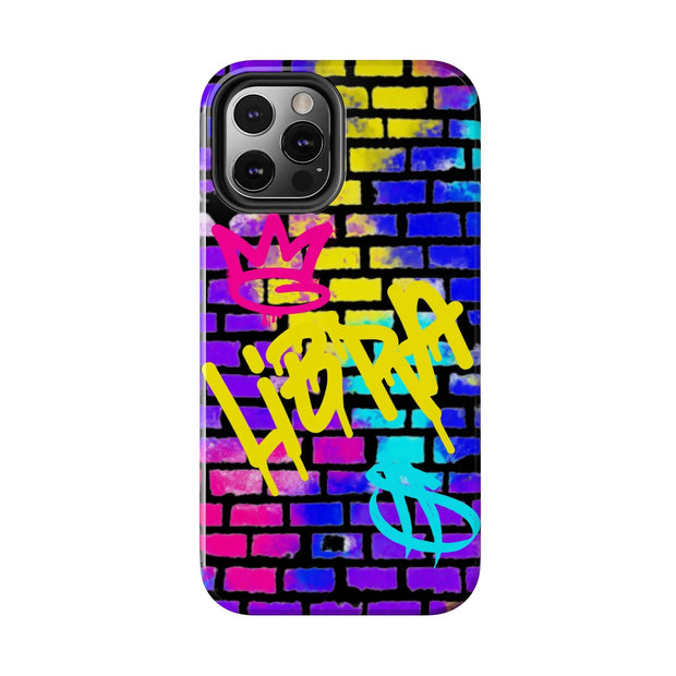 Libra Graffiti Wall Tough Phone Case – Vibrant Zodiac Street Art Design