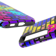 Sagittarius Graffiti Wall Zodiac Tough Phone Case LavenderCeleste