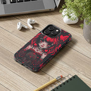 Kawaii Gothpunk Red Heart Tough Phone Case