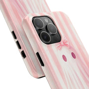 Pink Coquette Ghost Tough Phone Case - LavenderCeleste