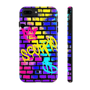 Scorpio Graffiti Wall Zodiac Tough Phone Case LavenderCeleste
