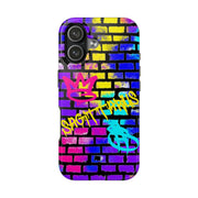 Sagittarius Graffiti Wall Zodiac Tough Phone Case LavenderCeleste