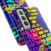 Sagittarius Graffiti Wall Zodiac Tough Phone Case LavenderCeleste