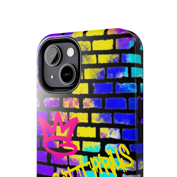 Sagittarius Graffiti Wall Zodiac Tough Phone Case LavenderCeleste