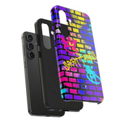 Sagittarius Graffiti Wall Zodiac Tough Phone Case LavenderCeleste