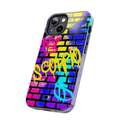 Scorpio Graffiti Wall Zodiac Tough Phone Case LavenderCeleste