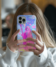 Neon Pastel Grim Reaper Aesthetic Tough Phone Case WOYC