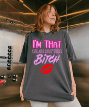 I’m That Sagittarius Bitch Graphic Tee LavenderCeleste