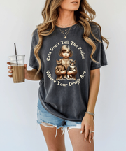 Cats Don’t Tell The Police Where Your Drugs Are Funny Cat Shirt Comfort Colors 1717