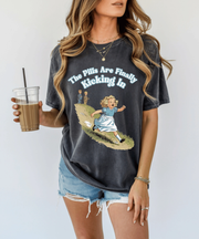 The Pills Are Finally Kicking In Comfort Colors Tee LavenderCeleste