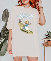 The Pills Are Finally Kicking In Comfort Colors Tee LavenderCeleste