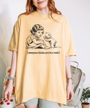 Everyone Thinks You’re a Cunt Comfort Colors Tee LavenderCeleste